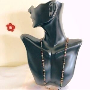 Women’s Simple Multicolored Crystal Vintage Necklace